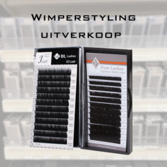 Wimperstyling uitverkoop