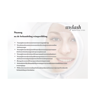 mylashlift nazorg flyer