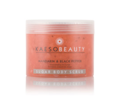 Kaeso Mandarin &amp; Black Pepper sugar Body Scrub 450ml