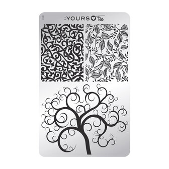 Yours stempel Twisted Garden - YLF02