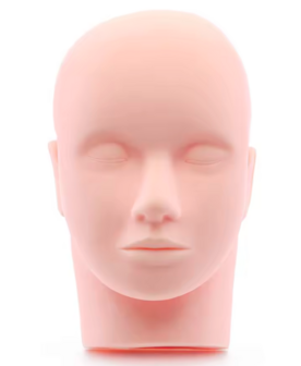 Oefenhoofd voor wimper extensions