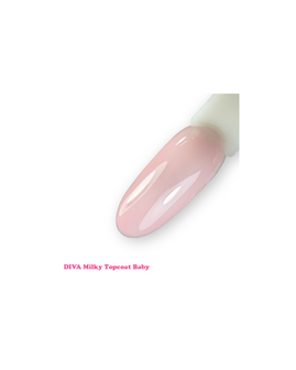 DIVA Milky Topcoat Baby - No Wipe 15 ml