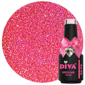 DIVA Gellak Holo Pink 10 ml