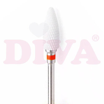 DIVA Frees Bitje Keramisch - Soft Medium Red