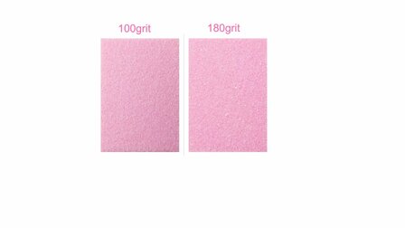 Blockvijl roze of multi color