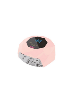 Diva Diamond Dual Wave Lamp Pink