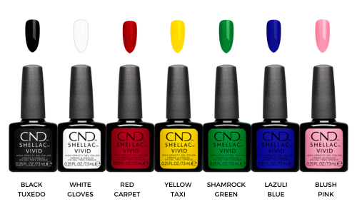 CND SHELLAC VIVID WHITE GLOVES