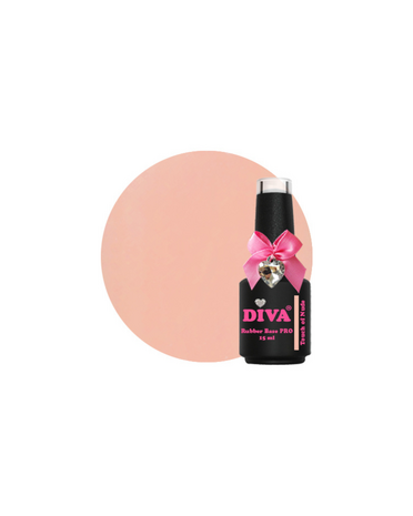 DIVA Rubber Basecoat Touch of Nude 15 ml PRO
