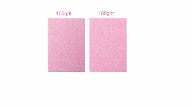 Blockvijl roze of multi color