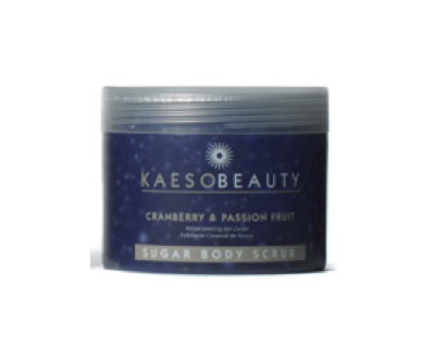 Kaeso Cranberry & Passion Fruit - Sugar Body Scrub 450ml