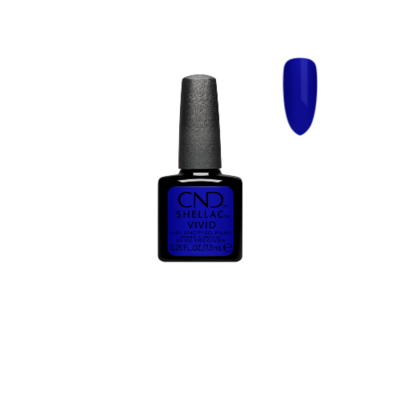 CND SHELLAC VIVID LAZULI BLUE