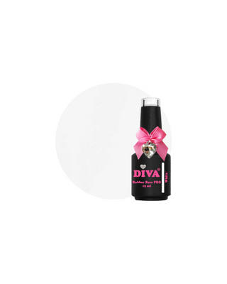 DIVA Rubber Basecoat White 15 ml PRO
