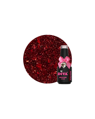 DIVA Gellak Glossy Scarlet 10 ml