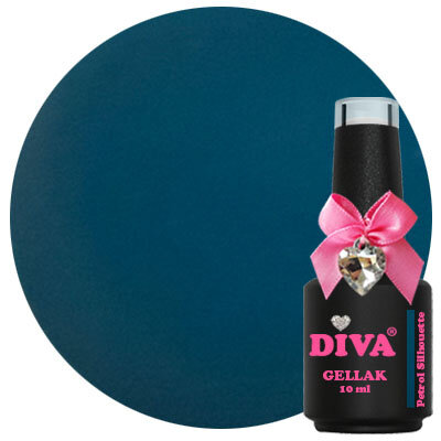 DIVA Gellak Petrol Silhouette 10 ml