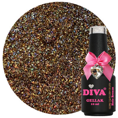 DIVA Gellak Holo Bronze 10 ml