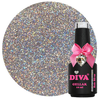 DIVA Gellak Holo Silver 10 ml