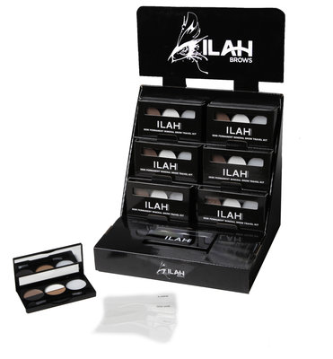 Display Ilah Brows Travel Kit (gevuld)