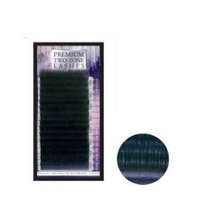 Premium Two Tone Lashes Green C 0,20 12